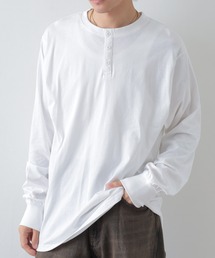 ヘンリーネック　BIGロンTシャツ