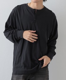 ヘンリーネック BIGロンTシャツ