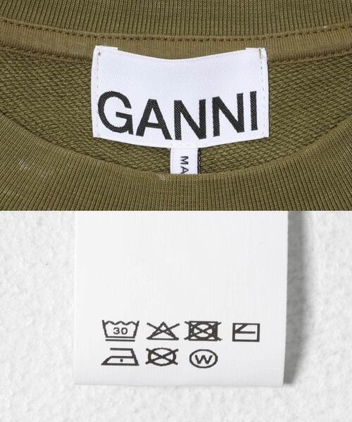 GANNI(ガニー)の「GANNI ISOLI CREWNECK TIGER(スウェット・レディース・オリーブ・SMALL)」の3枚目の写真