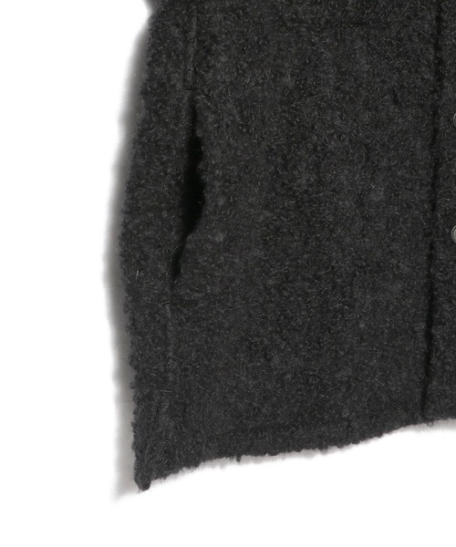 onegravity(ワングラビティ)の「onegravity / ウールアストラカン シャツジャケット(その他アウター・メンズ・ブラック・SMALL/MEDIUM/LARGE)」の9枚目の写真