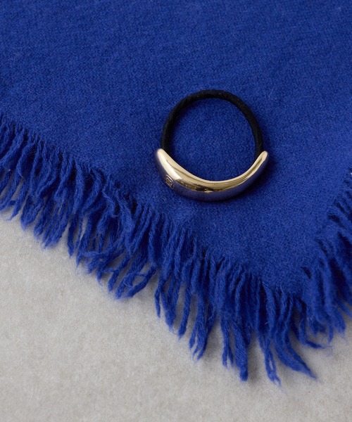 COLLAGE GALLARDAGALANTE(コラージュガリャルダガランテ)の「アレンジアクセ付きフリンジストール/PAPILLONNER(ストール/ショール・レディース・グレー/ピンク/ブルー・FREE)」の14枚目の写真