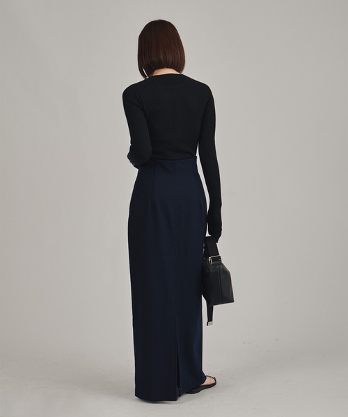 louren(ローレン )の「【louren/ローレン】Vneck knit bodysuit/Vネックニットボディスーツ(ニット/セーター・レディース・ワイン/ベージュ/ブラック/アイボリー・FREE)」の14枚目の写真