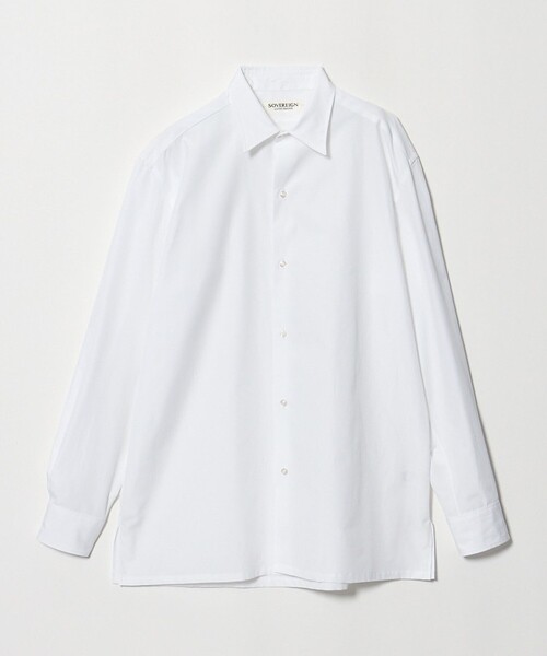 SOVEREIGN(ソブリン)の「<SOVEREIGN>ソリッド レギュラーカラーシャツ(シャツ/ブラウス・メンズ・ホワイト/ベージュ・M/L)」の16枚目の写真