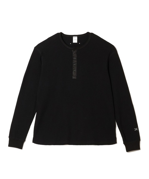 CRIMIE(クライミー)の「THERMAL C-CHAIN HENLY NECKT LONG SLEEVE T SHIRT(Tシャツ/カットソー・メンズ・ブラック/ホワイト・XXL/XL/L/M/S)」の4枚目の写真