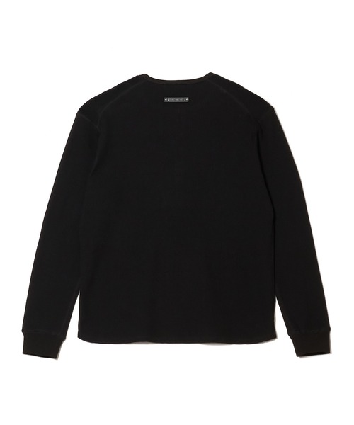 CRIMIE(クライミー)の「THERMAL C-CHAIN HENLY NECKT LONG SLEEVE T SHIRT(Tシャツ/カットソー・メンズ・ブラック/ホワイト・XXL/XL/L/M/S)」の5枚目の写真