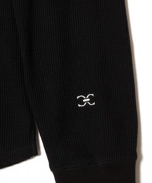CRIMIE(クライミー)の「THERMAL C-CHAIN HENLY NECKT LONG SLEEVE T SHIRT(Tシャツ/カットソー・メンズ・ブラック/ホワイト・XXL/XL/L/M/S)」の7枚目の写真