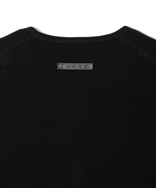 CRIMIE(クライミー)の「THERMAL C-CHAIN HENLY NECKT LONG SLEEVE T SHIRT(Tシャツ/カットソー・メンズ・ブラック/ホワイト・XXL/XL/L/M/S)」の8枚目の写真