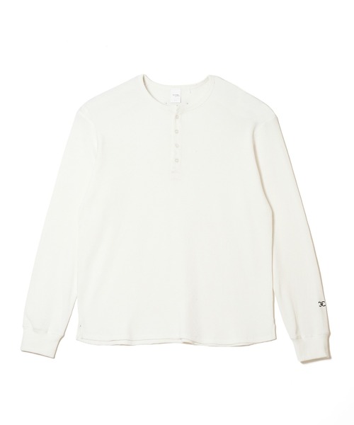 CRIMIE(クライミー)の「THERMAL C-CHAIN HENLY NECKT LONG SLEEVE T SHIRT(Tシャツ/カットソー・メンズ・ブラック/ホワイト・XXL/XL/L/M/S)」の13枚目の写真