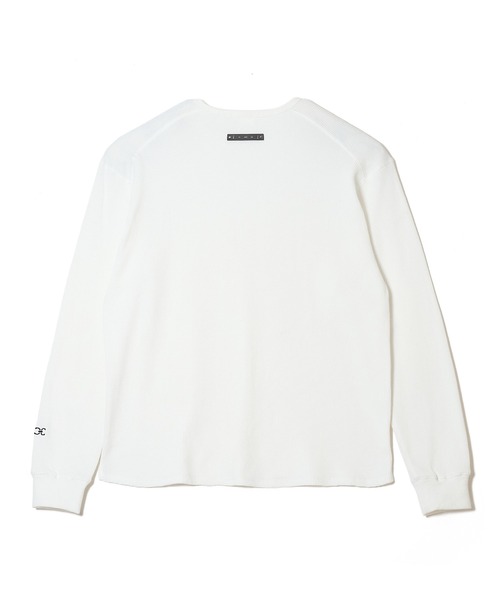 CRIMIE(クライミー)の「THERMAL C-CHAIN HENLY NECKT LONG SLEEVE T SHIRT(Tシャツ/カットソー・メンズ・ブラック/ホワイト・XXL/XL/L/M/S)」の14枚目の写真