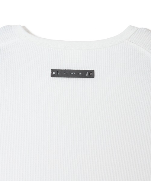 CRIMIE(クライミー)の「THERMAL C-CHAIN HENLY NECKT LONG SLEEVE T SHIRT(Tシャツ/カットソー・メンズ・ブラック/ホワイト・XXL/XL/L/M/S)」の17枚目の写真