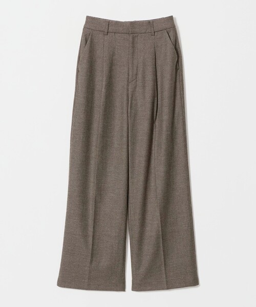green label relaxing（グリーンレーベルリラクシング）の「［size SHORT/TALLあり］ヘアライン ストレート パンツ ストレッチ（スラックス・レディース・ダークブラウン/ダークグレー・SHORT/34/36/38/40/42/44/46/TALL）」の20枚目の写真