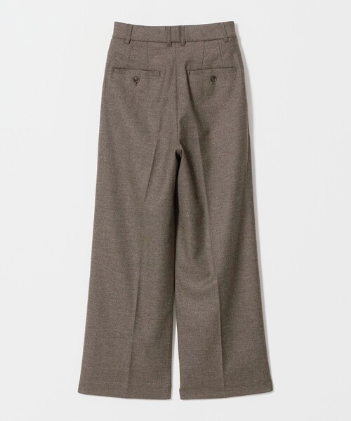 green label relaxing（グリーンレーベルリラクシング）の「［size SHORT/TALLあり］ヘアライン ストレート パンツ ストレッチ（スラックス・レディース・ダークブラウン/ダークグレー・SHORT/34/36/38/40/42/44/46/TALL）」の21枚目の写真