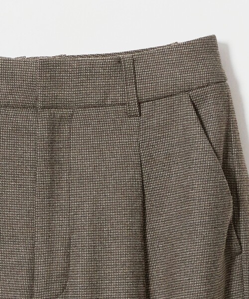 green label relaxing（グリーンレーベルリラクシング）の「［size SHORT/TALLあり］ヘアライン ストレート パンツ ストレッチ（スラックス・レディース・ダークブラウン/ダークグレー・SHORT/34/36/38/40/42/44/46/TALL）」の10枚目の写真