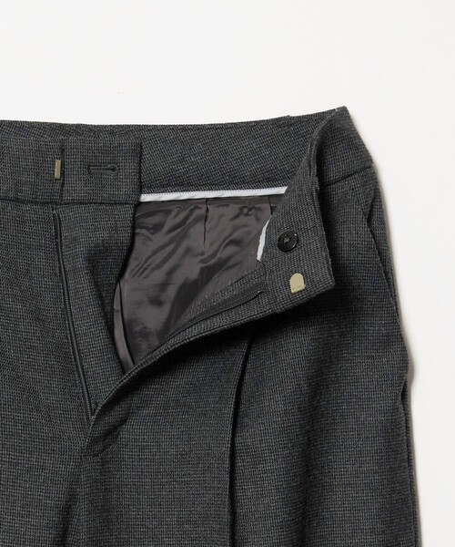 green label relaxing（グリーンレーベルリラクシング）の「［size SHORT/TALLあり］ヘアライン ストレート パンツ ストレッチ（スラックス・レディース・ダークブラウン/ダークグレー・SHORT/34/36/38/40/42/44/46/TALL）」の6枚目の写真