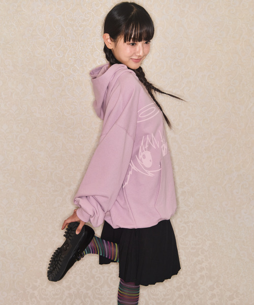 ITZAVIBE(イッザバイブ)の「CAT GIRL HOODIE - PINK(パーカー・レディース・その他・FREE)」の1枚目の写真