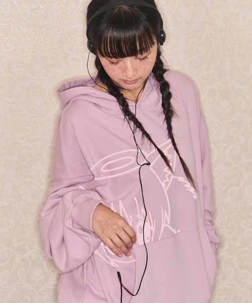 ITZAVIBE(イッザバイブ)の「CAT GIRL HOODIE - PINK(パーカー・レディース・その他・FREE)」の2枚目の写真