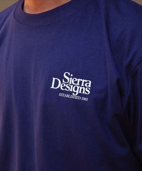 SIERRA DESIGNS(シェラデザイン)の「大人のロゴTシャツ、限定先行販売【SIERRA DESIGNS】SD LOGO TEE コットンTシャツ(Tシャツ/カットソー・メンズ・ホワイト/ブラック/インディゴブルー/ブラウン・LARGE/X-LARGE/MEDIUM)」の14枚目の写真