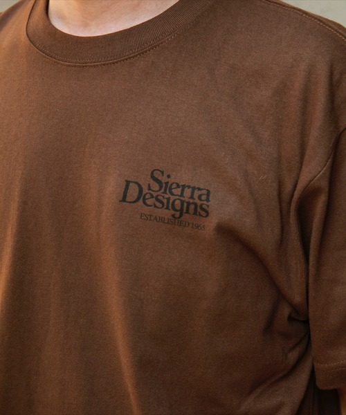 SIERRA DESIGNS(シェラデザイン)の「大人のロゴTシャツ、限定先行販売【SIERRA DESIGNS】SD LOGO TEE コットンTシャツ(Tシャツ/カットソー・メンズ・ホワイト/ブラック/インディゴブルー/ブラウン・LARGE/X-LARGE/MEDIUM)」の18枚目の写真