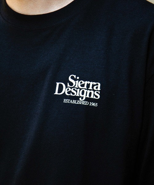 SIERRA DESIGNS(シェラデザイン)の「大人のロゴTシャツ、限定先行販売【SIERRA DESIGNS】SD LOGO TEE コットンTシャツ(Tシャツ/カットソー・メンズ・ホワイト/ブラック/インディゴブルー/ブラウン・LARGE/X-LARGE/MEDIUM)」の13枚目の写真