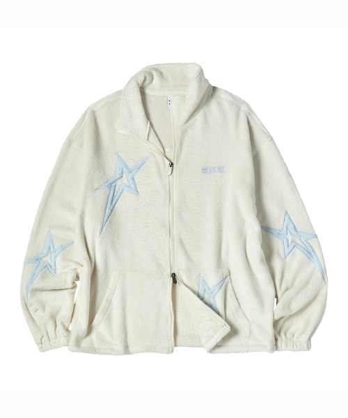 TRAVEL（トラベル）の「スター ポーラ ハイネック ボアジャケット アイボリー（その他アウター・レディース・その他・SMALL/MEDIUM/LARGE）」の8枚目の写真