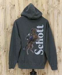 Schott（ショット）の「Schott WILD HORSE HOODED SWEAT（パーカー・メンズ）」