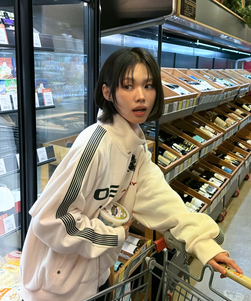 AMOU（アモウ）の「AMOU Horse Track Jacket CREAM（ナイロンジャケット・レディース・その他・1/2）」の14枚目の写真