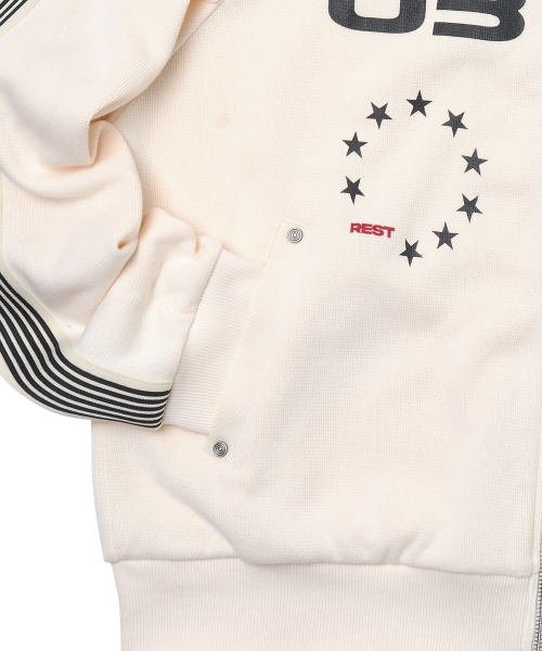 AMOU（アモウ）の「AMOU Horse Track Jacket CREAM（ナイロンジャケット・レディース・その他・1/2）」の9枚目の写真