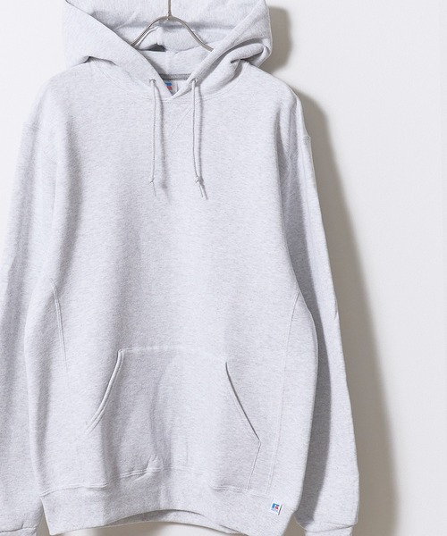 Russell Athletic(ラッセルアスレティック)の「Russell Athletic/ラッセルアスレティック DRI POWER FLEECE ピスネーム プルオーバーパーカー スウェット トレーナー メンズ レディース 2026年 秋 秋服 冬 冬服(パーカー・メンズ・レッド/アッシュグレー/ブラック/ホワイト・XXL/L/M/XL)」の1枚目の写真