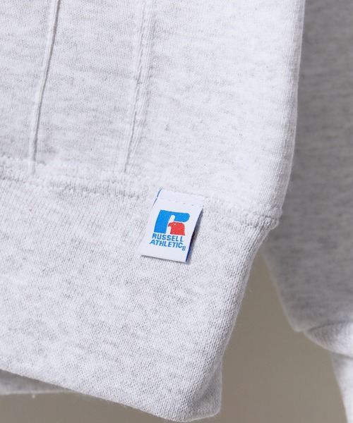 Russell Athletic(ラッセルアスレティック)の「Russell Athletic/ラッセルアスレティック DRI POWER FLEECE ピスネーム プルオーバーパーカー スウェット トレーナー メンズ レディース 2026年 秋 秋服 冬 冬服(パーカー・メンズ・レッド/アッシュグレー/ブラック/ホワイト・XXL/L/M/XL)」の7枚目の写真