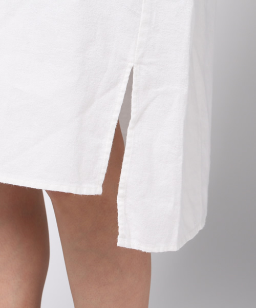 SLY(スライ)の「ラフLONG SH-S(シャツ/ブラウス・レディース・ネイビー/ホワイト・FREE)」の11枚目の写真