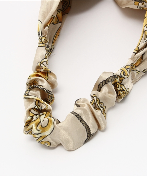 URBAN RESEARCH DOORS WOMENS（アーバンリサーチ ドアーズ ウィメンズ）の「DOORS スカーフガラターバン（ヘアバンド・レディース・ベージュ/ネイビー/ブラック/レッド・ONE）」の8枚目の写真