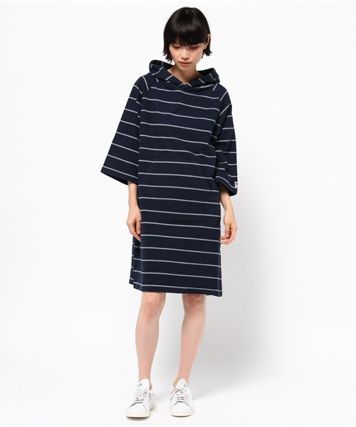 Grn ジーアールエヌ の 天竺ブランケット素材 スウェットワンピース ワンピース Wear