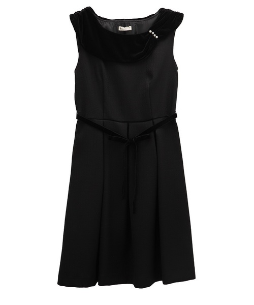 Axes Femme アクシーズファム の ロールカラーワンピース ワンピース Wear