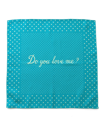 WACKO MARIA | WACKO MARIA 10SS POCKET CHIEF (LOVE ME?)(バンダナ/スカーフ)