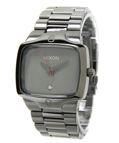 NIXON(ニクソン)の「THE PLAYER(アナログ腕時計・メンズ・ピンクゴールド/ブラック系その他/ゴールド/ガンメタ/ブラック・FREE)」の5枚目の写真