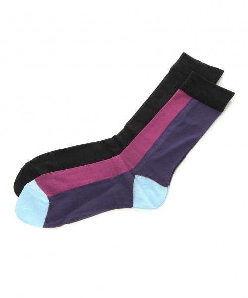 GLOBAL WORK（グローバルワーク）の「【2足セット】アソート2PＳＯＸ/738621（ソックス/靴下・レディース・ベージュ/その他1/ダークグレー/ホワイト・FREE）」の4枚目の写真