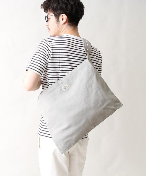coen(コーエン)の「キャンバスショルダーバッグ(ショルダーバッグ・メンズ・オフホワイト/ブラック/グレー/その他1・FREE)」の1枚目の写真
