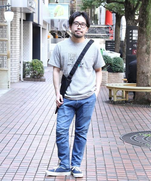 coen(コーエン)の「キャンバスショルダーバッグ(ショルダーバッグ・メンズ・オフホワイト/ブラック/グレー/その他1・FREE)」の10枚目の写真