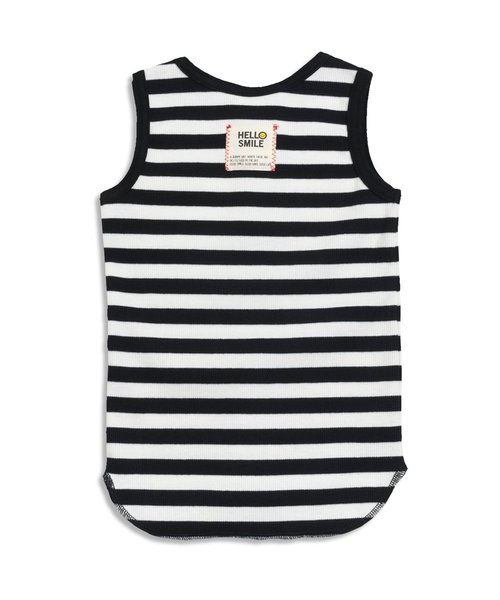 BREEZE（ブリーズ）の「裾ラウンドタンクトップ（タンクトップ・キッズ・ブラック/ライム/グレー・80/90/95/100/120/110/130/140）」の6枚目の写真