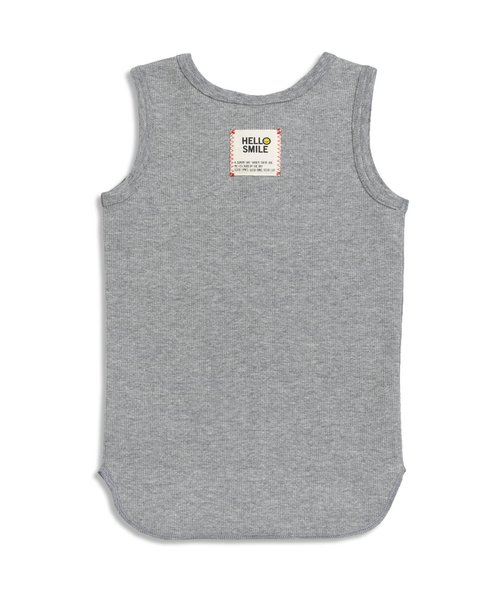 BREEZE（ブリーズ）の「裾ラウンドタンクトップ（タンクトップ・キッズ・ブラック/ライム/グレー・80/90/95/100/120/110/130/140）」の7枚目の写真