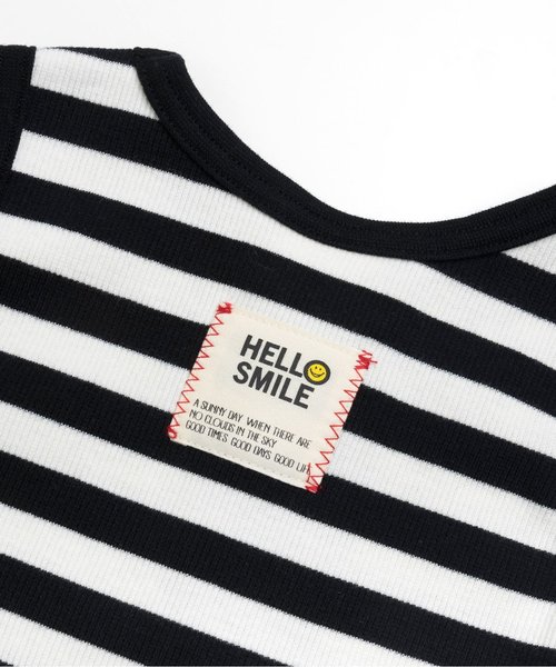 BREEZE（ブリーズ）の「裾ラウンドタンクトップ（タンクトップ・キッズ・ブラック/ライム/グレー・80/90/95/100/120/110/130/140）」の5枚目の写真