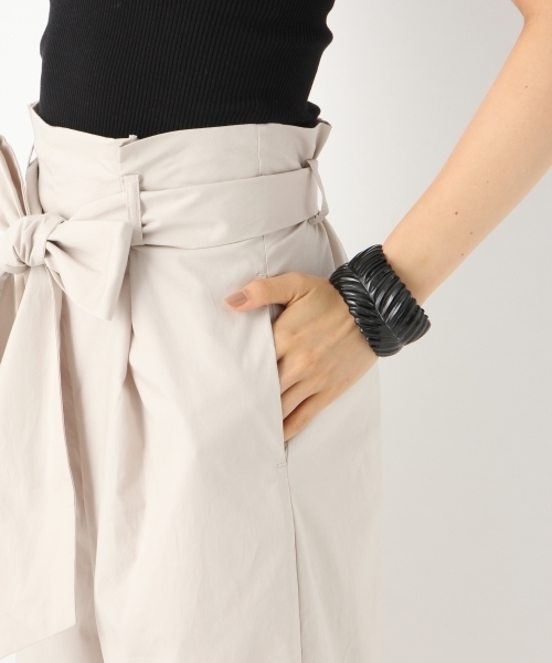 A part by（アパートバイ）の「ブロードリボンクロップパンツ　760874（その他パンツ・レディース・ネイビー/ベージュ/グリーン・FREE）」の13枚目の写真