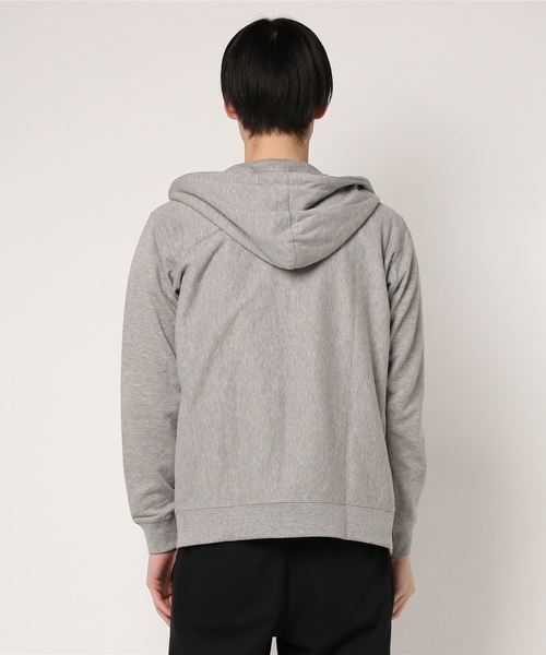 WEGO（ウィゴー）の「WEGO/カラー裏毛ZIPパーカー（パーカー・メンズ・ホワイト/ベージュ/杢グレー/ロイヤルブルー/カーキ/ブラック/レッド/オートミール・MEDIUM/SMALL/LARGE）」の10枚目の写真