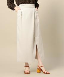 BEAUTY&YOUTH UNITED ARROWS | BY ラップスリットハイウエストスカート(スカート)