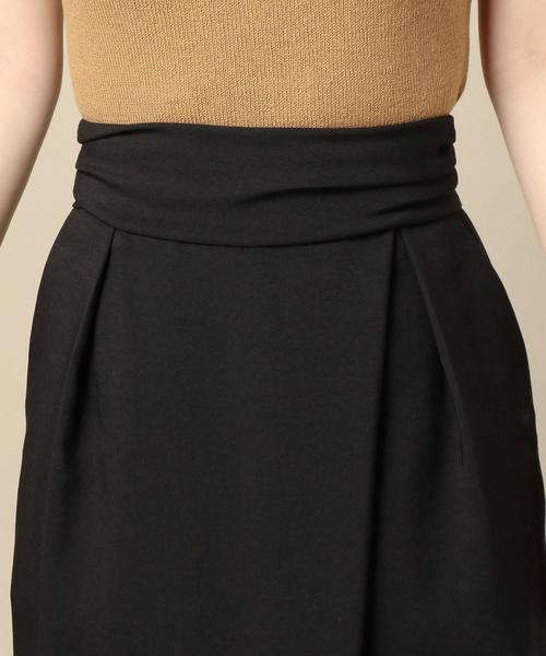 BEAUTY&YOUTH UNITED ARROWS(ビューティーアンドユースユナイテッドアローズ)の「BY ラップスリットハイウエストスカート о(スカート・レディース・ブラック/イエロー/ナチュラル・SMALL/MEDIUM)」の15枚目の写真