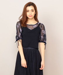 2wayレースブラウス