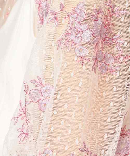 MIIA（ミーア）の「2wayレースブラウス（シャツ/ブラウス・レディース・ネイビー/レッド/オフホワイト/ピンク・FREE）」の11枚目の写真