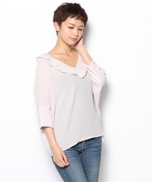 mystic | 【mystic】 衿フリルVP/O(シャツ/ブラウス)