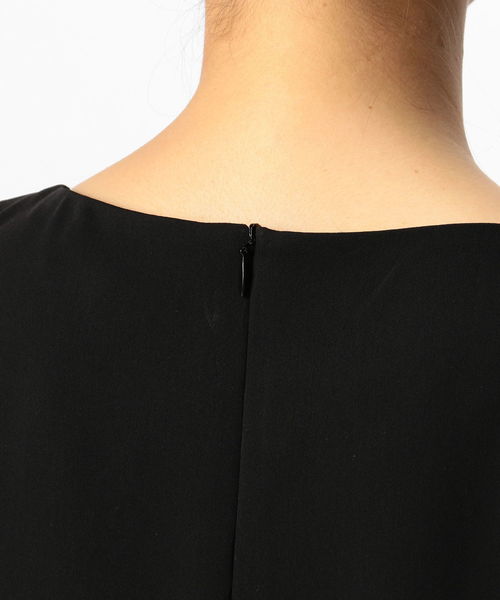 NARACAMICIE(ナラカミーチェ)の「【セットアップ対応】リーフケミカルレースノースリーブブラウス(シャツ/ブラウス・レディース・ブラック・MEDIUM/SMALL/LARGE)」の7枚目の写真