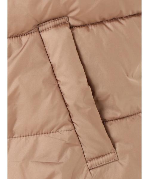 YECCA VECCA(イェッカヴェッカ)の「・フードエコファーベスト(ベスト・レディース・ネイビー/キャメル・FREE)」の12枚目の写真